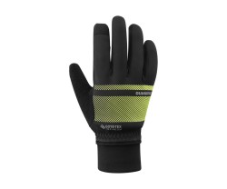Pyöräilyhanskat Shimano Winter Infinium Primaloft Gloves Keltainen
